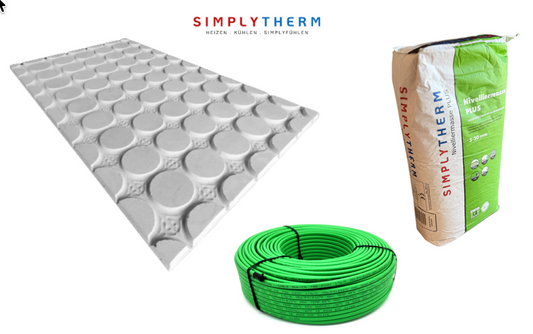 AluPro Aluminium Heizmatten für Parkett, Laminat - elektrische Fußbodenheizung AluPro Aluminium Heizmatten für Parkett, Laminat - elektrische Fußbodenheizung